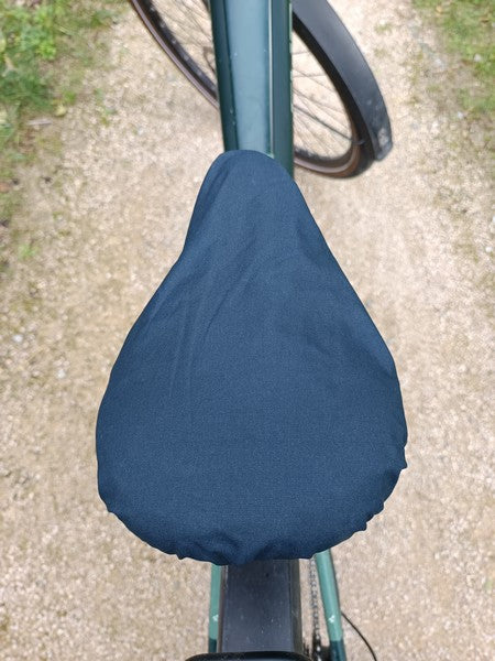Couvre selle bleu bicolore (extra large anti pluie) - 2