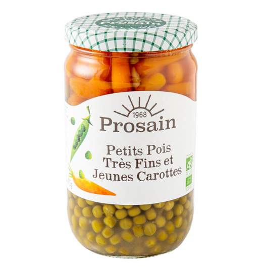 Petits pois trés fins / carottes 660g